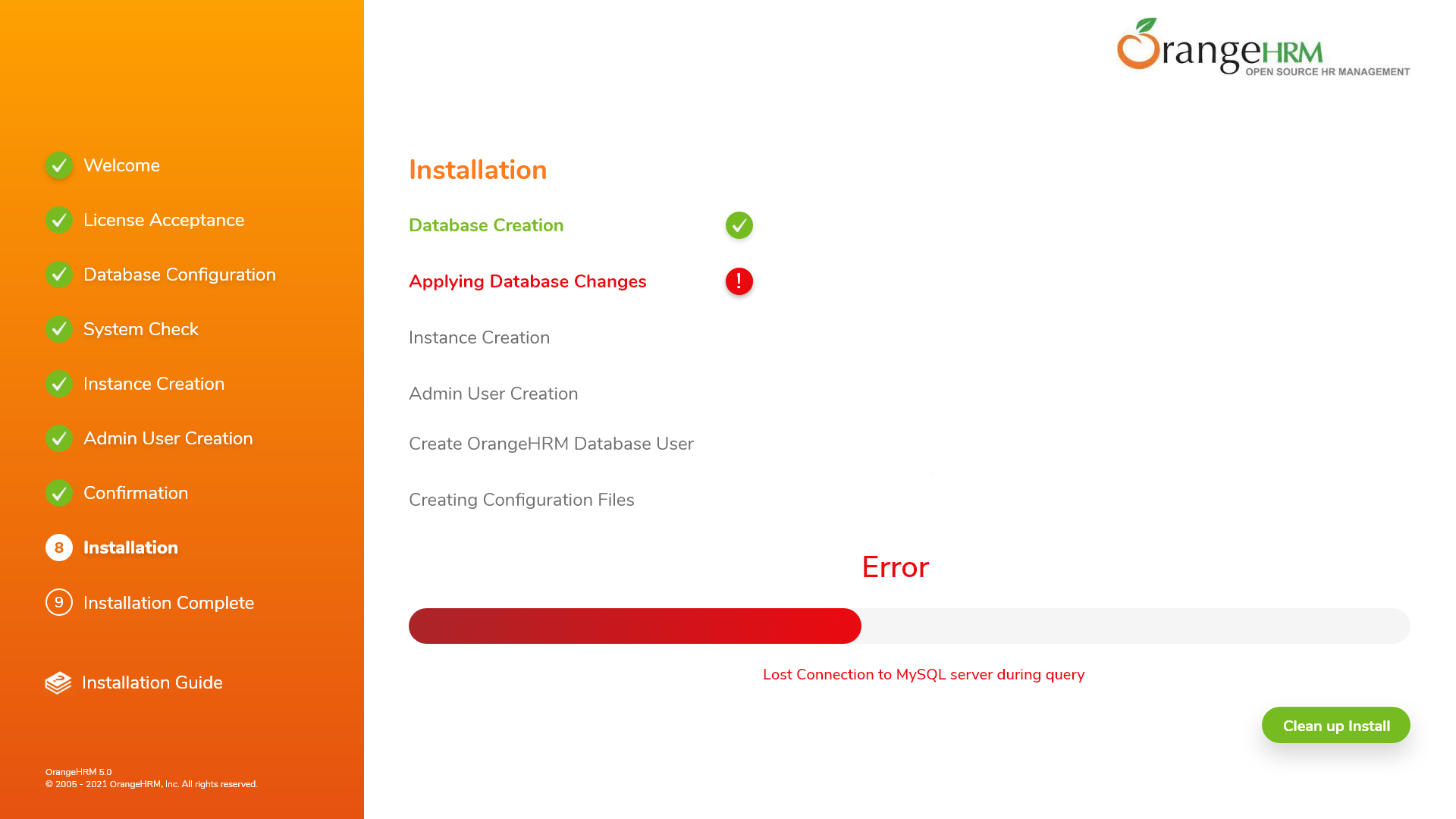 OrangeHRM Guía de instalación de Web para Windowschrlyeslaley